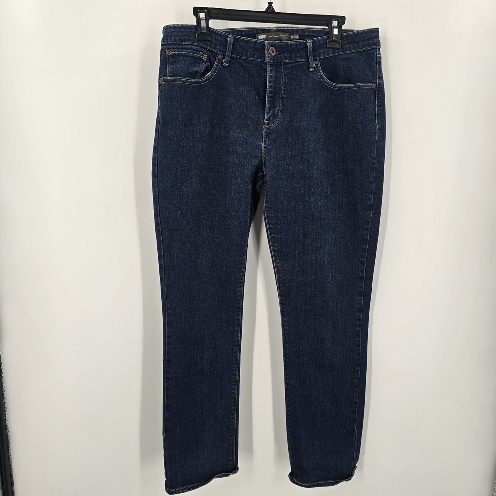Levi's Jeans Womens 16 Demi Curve Classic Rise Slim Leg Stretch